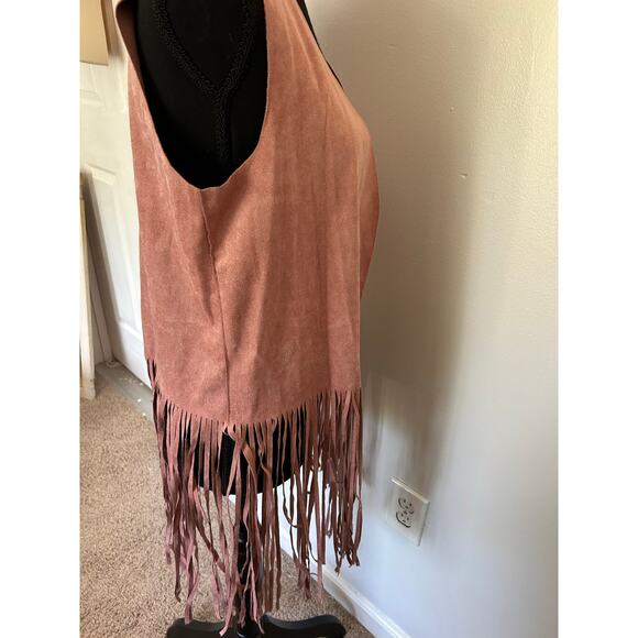 Sybilla Coral Fringe Vest Rodeo in Love BNWT SMALL - Picture 5 of 8
